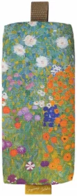 Piórnik szkolny prostokątny Flower garden Gustav Klimt