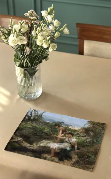 Podkładka na stół Rzymska sielanka (Łowienie ryb) Henryk Siemiradzki