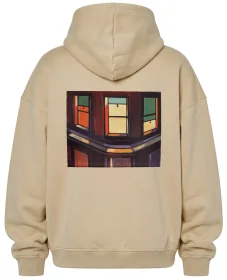 Bluza oversize Okna nocne Edward Hopper
