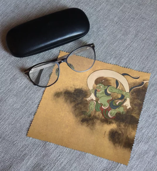 Ściereczka do okularów Bóg Wiatru Ogata Korin