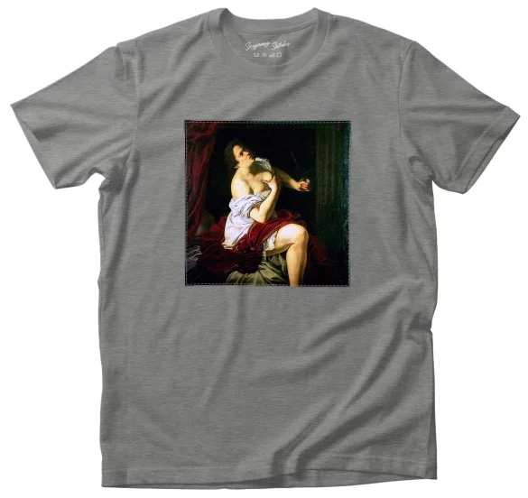 Koszulka z naszywką Lukrecja Artemisia Gentileschi