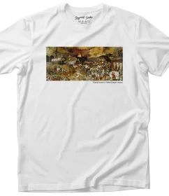 Koszulka z nadrukiem Triumf śmierci Pieter Bruegel starszy