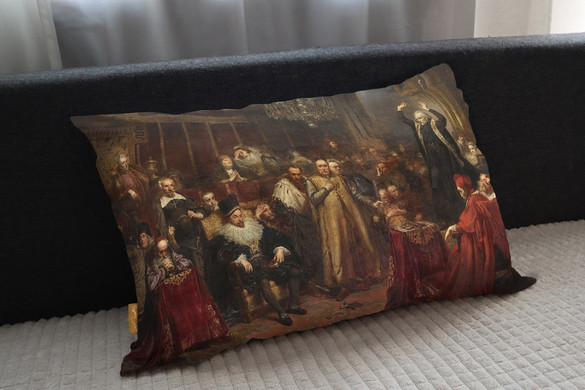 Poduszka Kazanie Skargi Jan Matejko