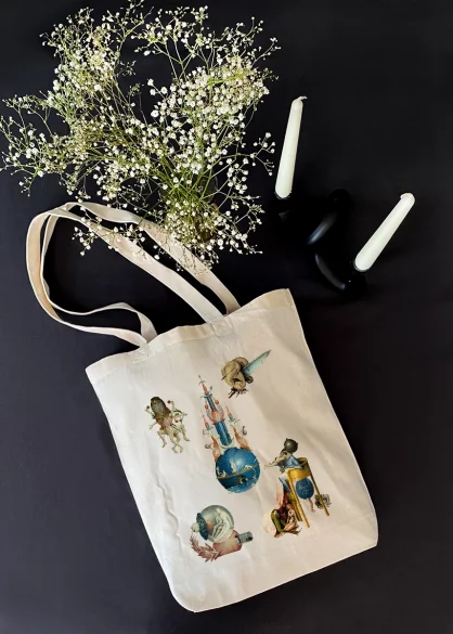 Torba bawełniana Ogród rozkoszy ziemskich Hieronim Bosch