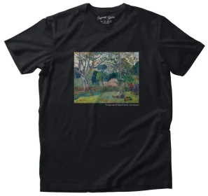 Koszulka z nadrukiem Te raau rahi (Wielkie Drzewo) Paul Gauguin