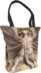 Torba na ramię shopper Wielki czerwony smok i niewiasta obleczona w słońce William Blake