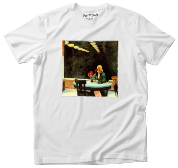 Koszulka z naszywką Automat Edward Hopper