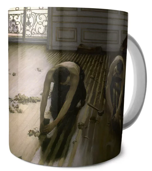 Kubek Cykliniarze Gustave Caillebotte