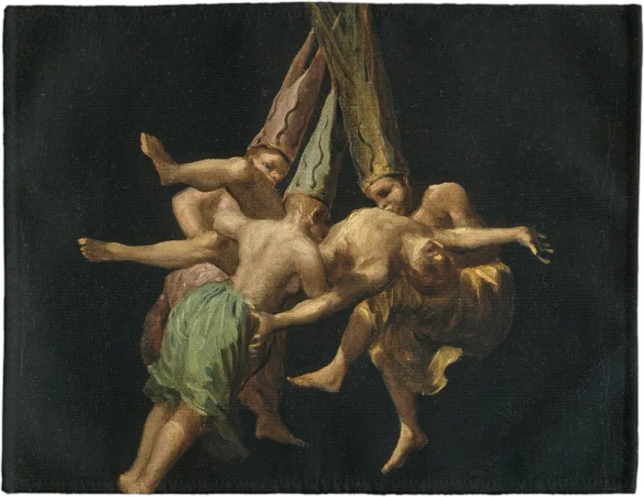 Podkładka na stół Lot czarowników Francisco Goya