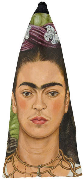 Piórnik trójkątny Autoportret z cierniowym naszyjnikiem i kolibrem Frida Kahlo