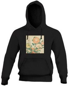 Bluza z naszywką Chryzantemy i pszczoła Katsushika Hokusai