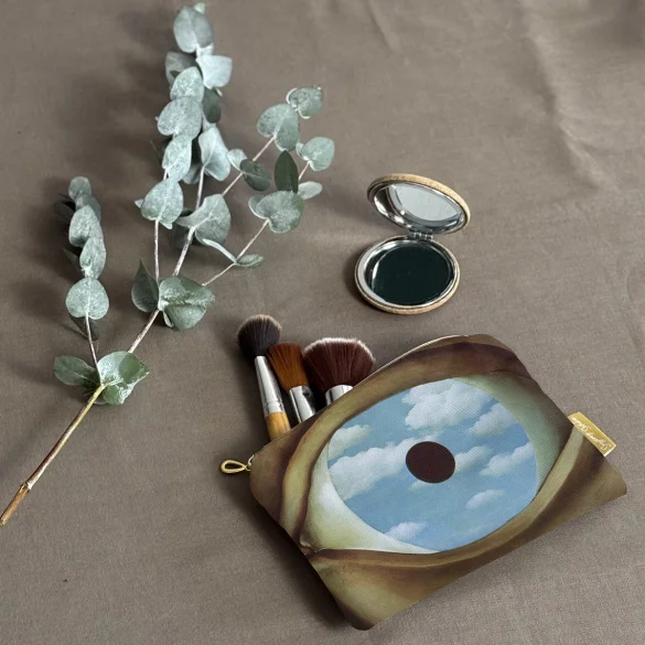 Kosmetyczka mini Fałszywe lustro René Magritte