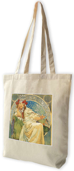 Torba z naszywką Princess Hyacinth Alfons Mucha