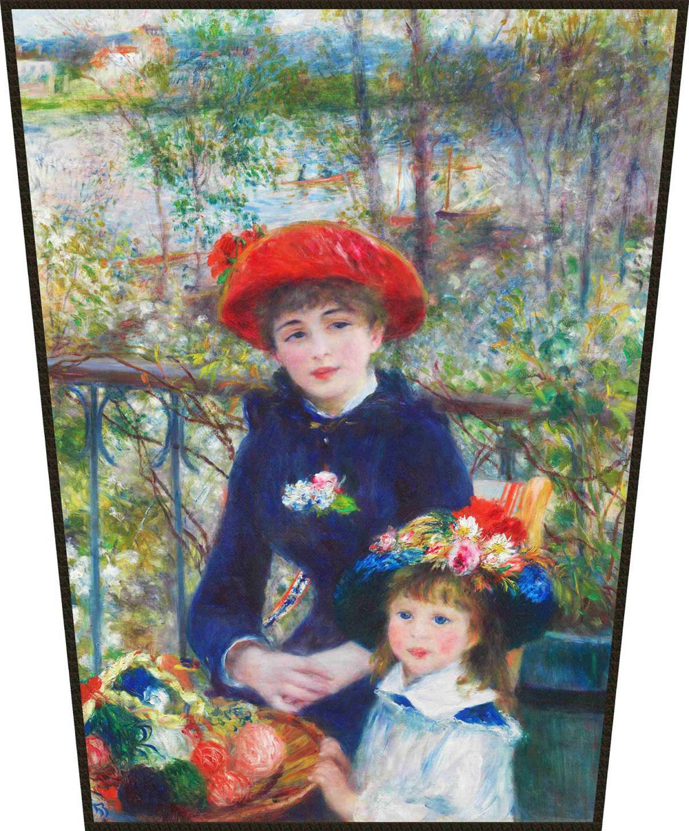 Ekran Dwie siostry (na tarasie) Pierre-Auguste Renoir