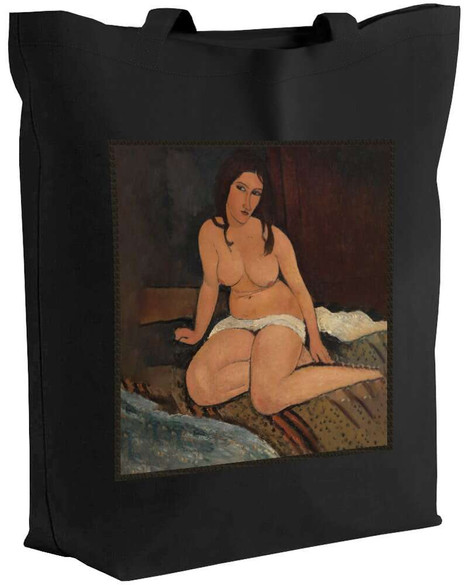 Torba z naszywką Siedzący akt Amedeo Modigliani