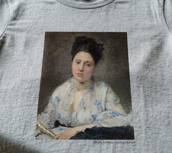 Koszulka z nadrukiem Młoda kobieta Berthe Morisot