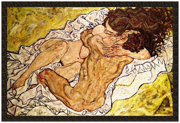 Naszywka The Embrace (1917) Egon Schiele