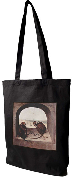 Torba z naszywką Dwie małpy Pieter Bruegel starszy