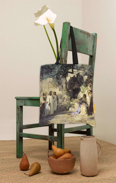 Torba na ramię Chrystus i jawnogrzesznica Henryk Siemiradzki