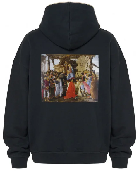 Bluza oversize Pokłon Trzech Króli Sandro Botticelli