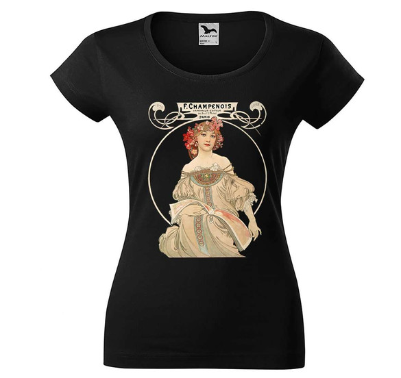 Bluzka damska Rozmarzenie Alfons Mucha