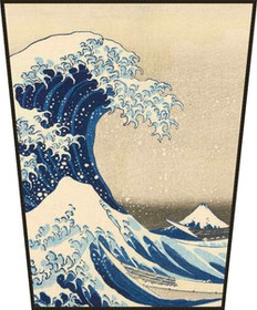 Ekran Wielka Fala w Kanagawie Katsushika Hokusai