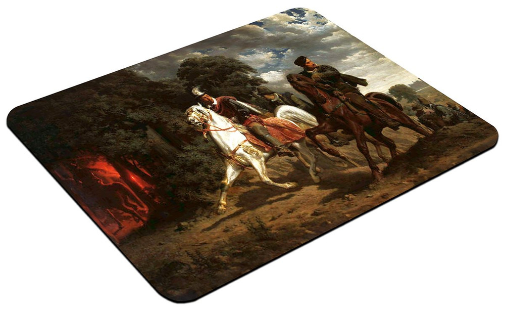 Podkładka Ucieczka Henryka Walezego z Polski Artur Grottger 60x40cm