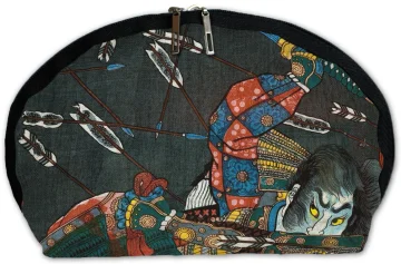 Kosmetyczka Bitwa pod Shijō Nawate Utagawa Kuniyoshi