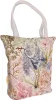 Torba na ramię shopper Wzór z wodorostami William Kilburn