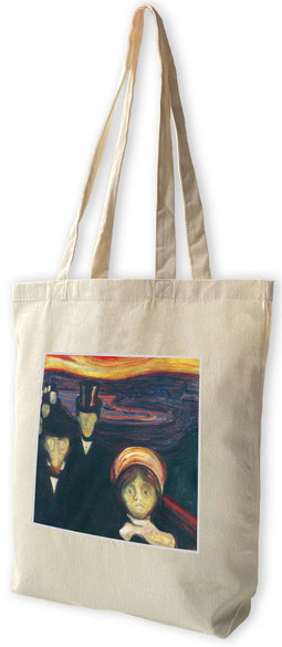 Torba z naszywką Anxiety (Lęk) Edvard Munch