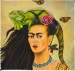 Ściereczka do okularów Frida z legwanem – portret inspirowany Fridą Kahlo