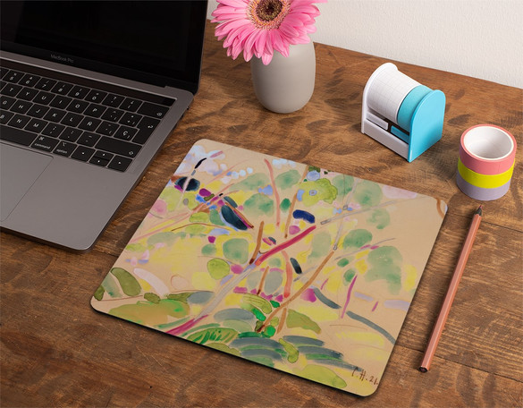 Podkładka Krajobraz z drzewami w pobliżu Pretzfeld Curt Herrmann 36x29cm