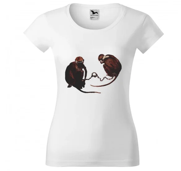 Bluzka damska Dwie małpy Pieter Bruegel starszy