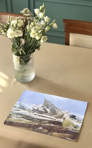 Podkładka na stół Morze lodu Caspar David Friedrich