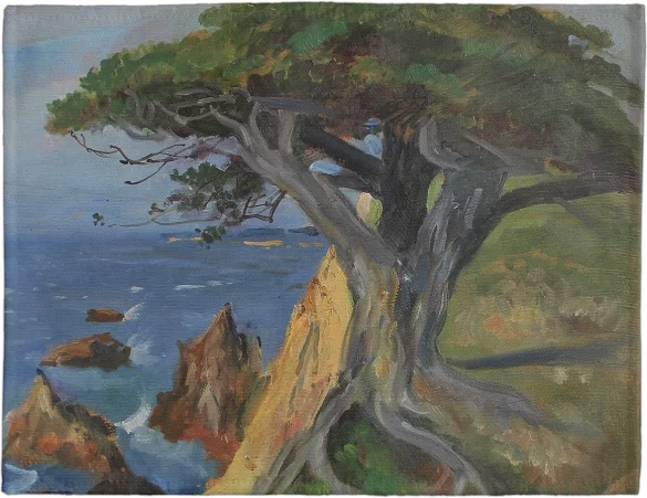 Podkładka na stół Pejzaż z Monterey Wojciech Kossak