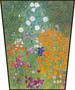 Ekran Flower garden Gustav Klimt