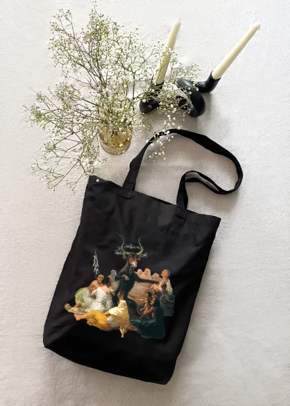 Torba bawełniana Sabat czarownic Francisco Goya