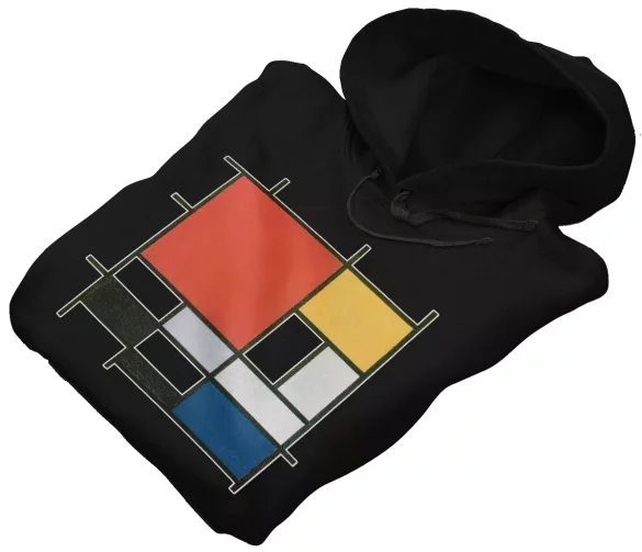 Bluza Kompozycja w czerwieni, żółci, błękicie i czerni Piet Mondrian