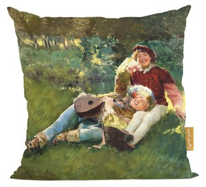 Poduszka Wesołe pacholęta Leon Wyczółkowski