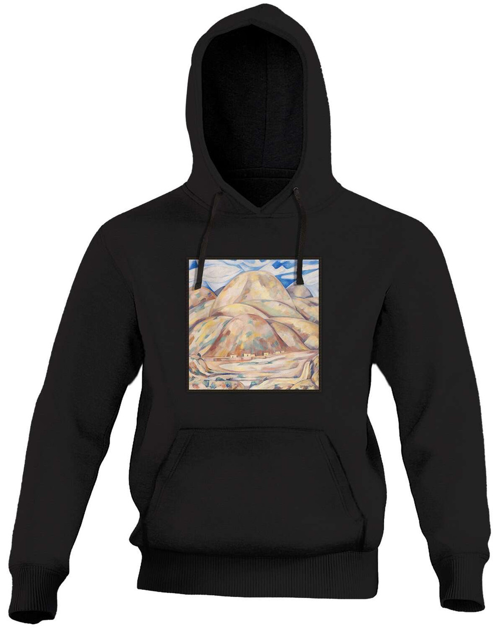 Bluza z naszywką Krajobraz nr 3, Kopalnie gotówki, Nowy Meksyk Marsden Hartley