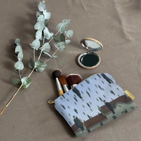 Kosmetyczka mini Spadanie René Magritte