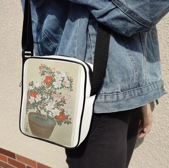 Torba Listonoszka Azalia w doniczce Ohara Koson