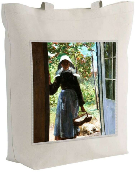 Torba z naszywką Bretońska dziewczyna Anna Bilińska-Bohdanowiczowa