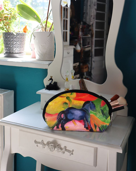 Kosmetyczka Mały niebieski koń Franz Marc