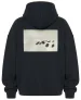 Bluza oversize Kuropatwy na śniegu Józef Chełmoński