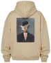 Bluza oversize Mężczyzna w meloniku René Magritte