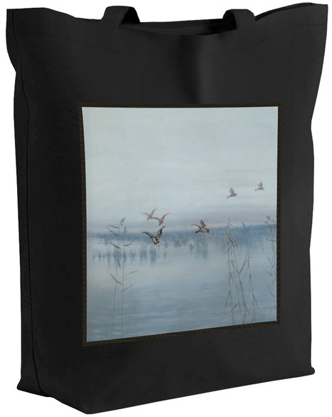 Torba z naszywką Kaczki nad moczarami Stanisław Masłowski
