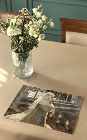 Podkładka na stół W Wielki Piątek Olga Boznańska