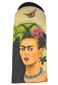 Piórnik trójkątny Frida z legwanem – portret inspirowany Fridą Kahlo