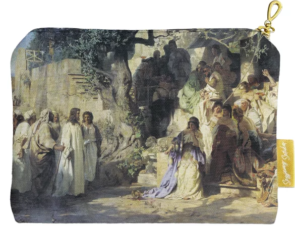 Kosmetyczka mini Chrystus i jawnogrzesznica Henryk Siemiradzki